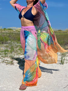 Dragonfly Sheer Beach Pants