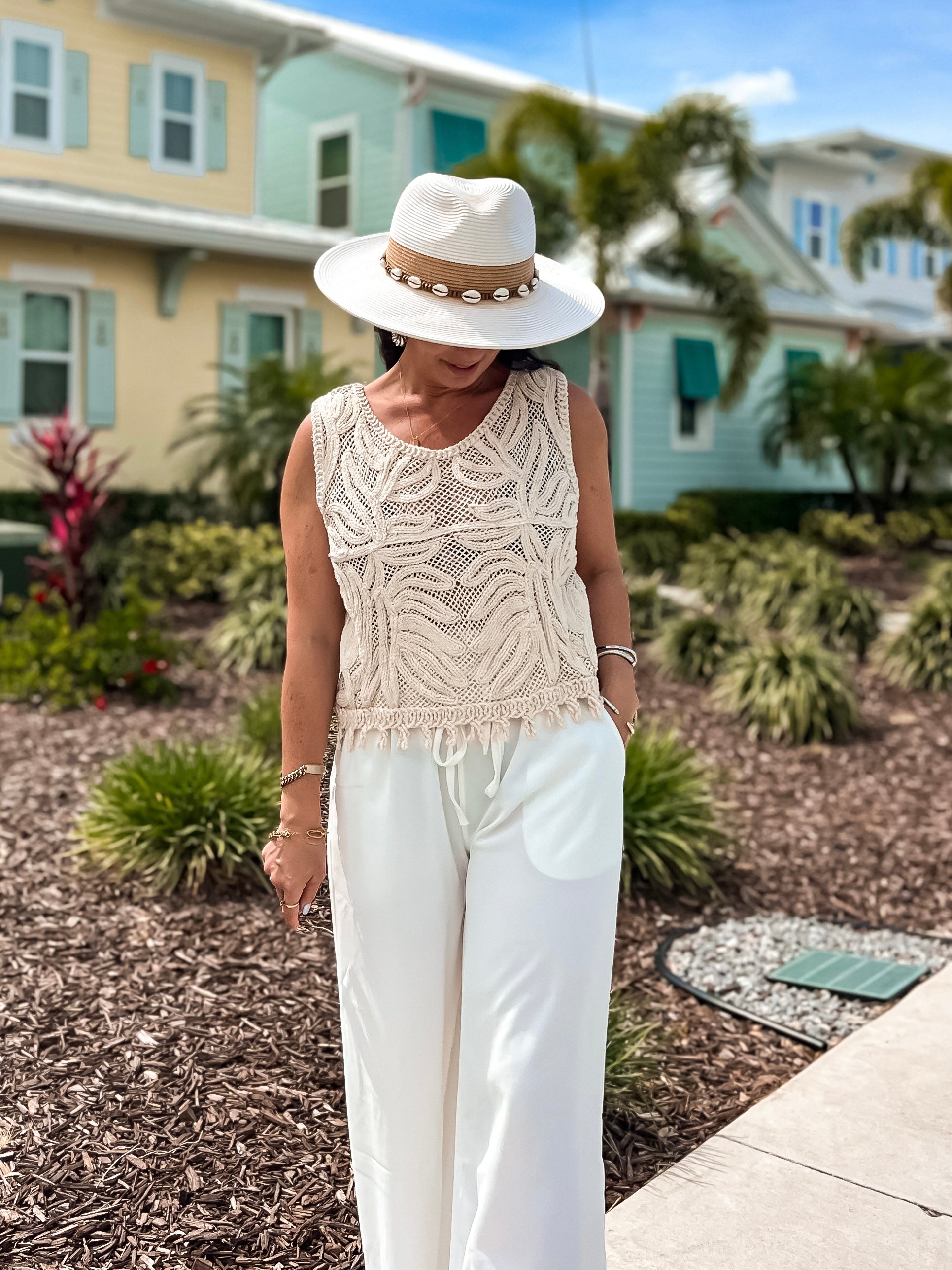 Prato Crochet Tank