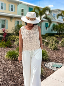 Prato Crochet Tank