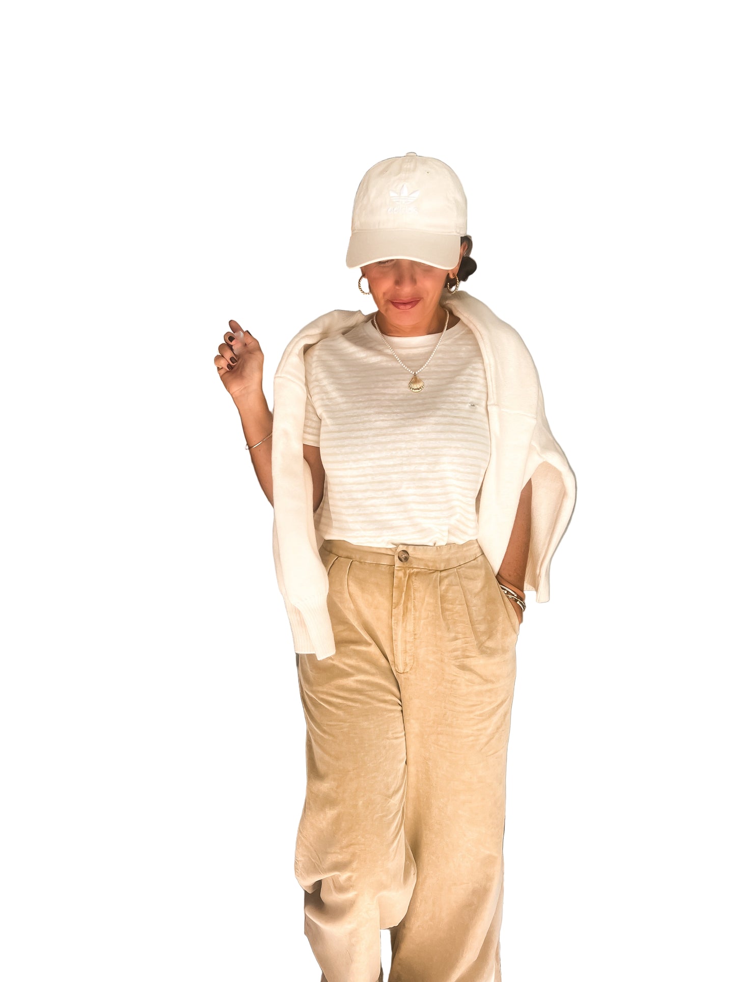 Lightweight Cord Wide Leg