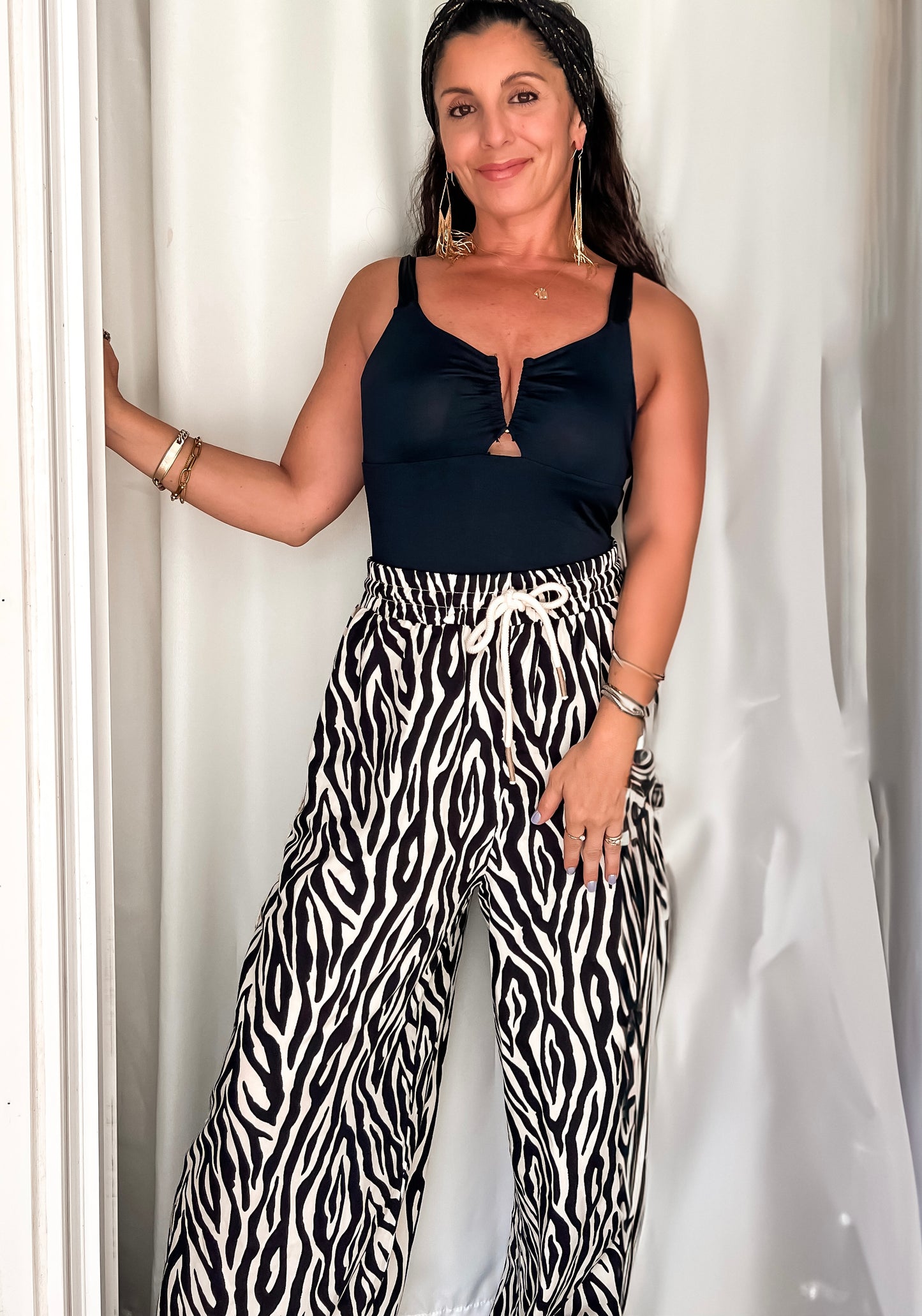 Slick Black One-Piece