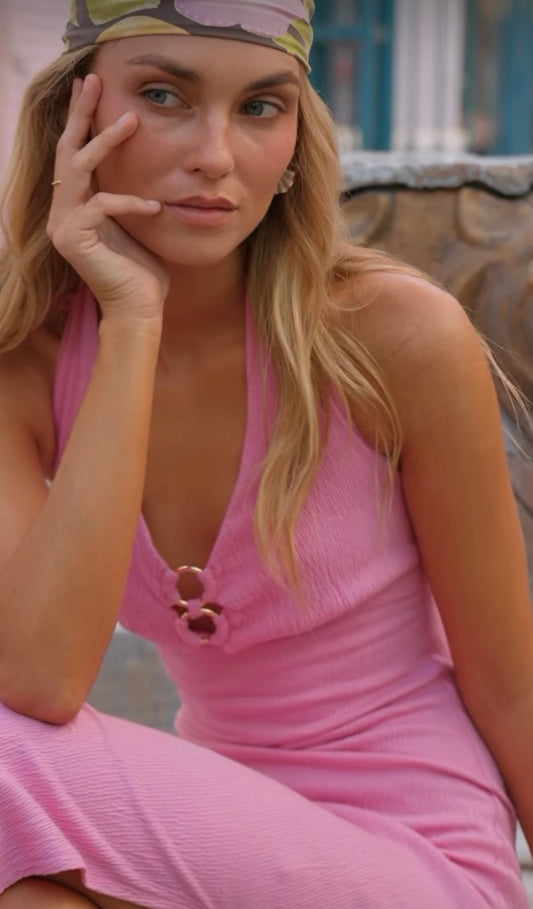 Let’s Go Party Pink Dress