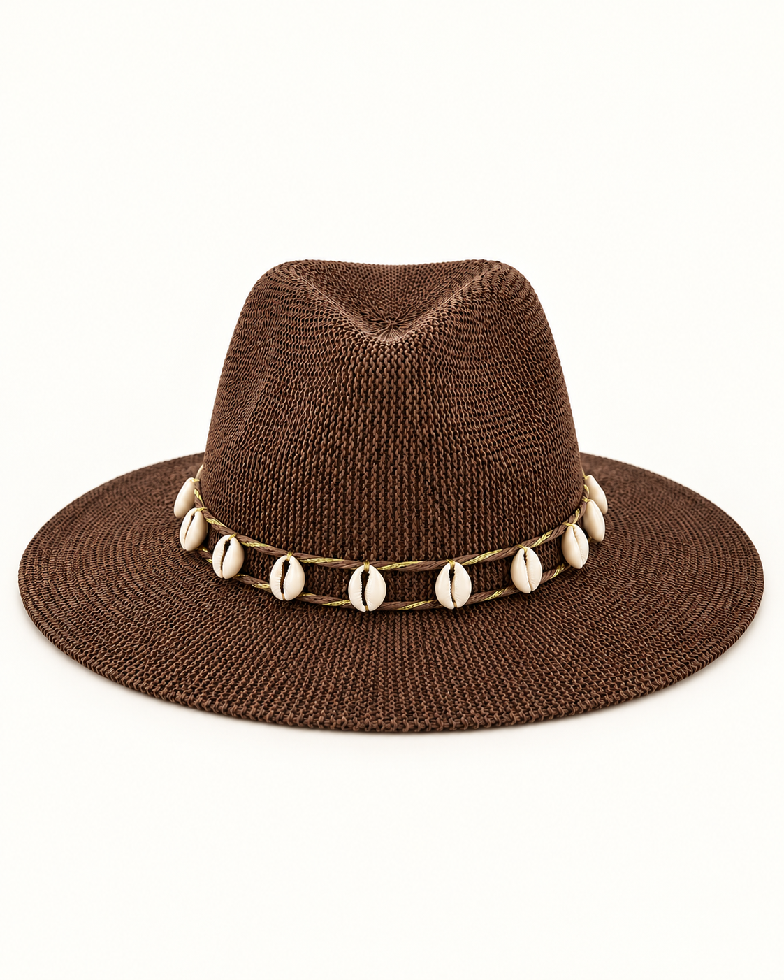 Chocolate Woven Hat