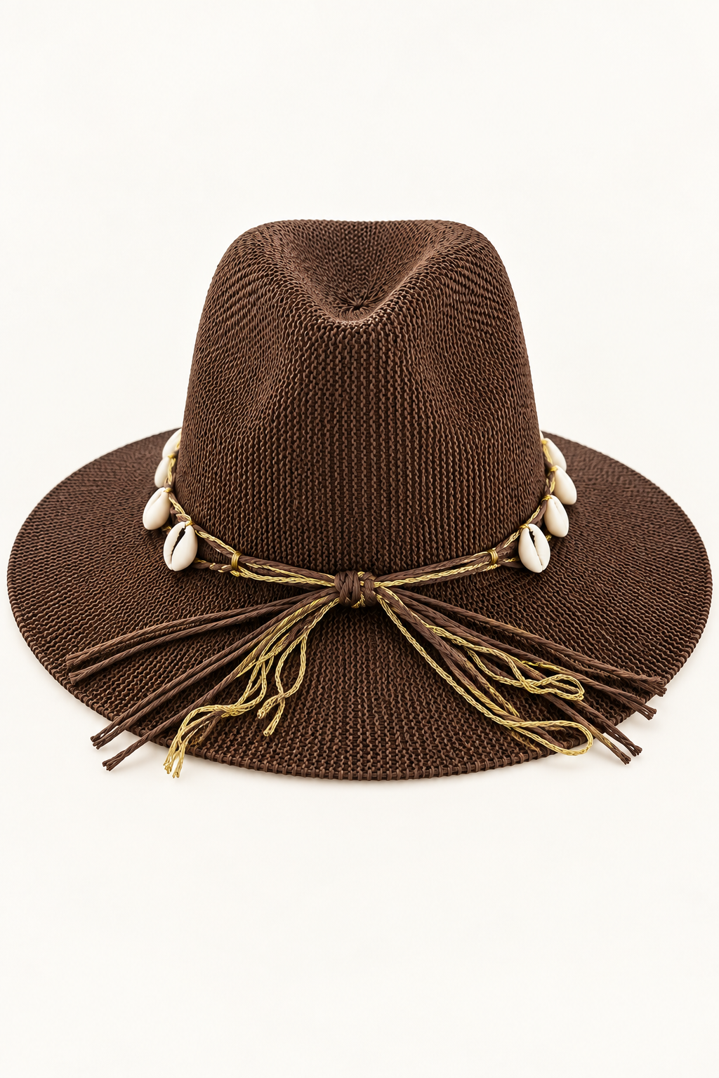 Chocolate Woven Hat