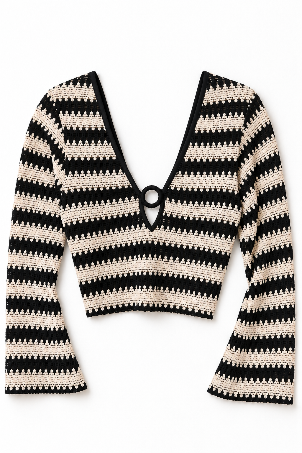 Striped Knit Top