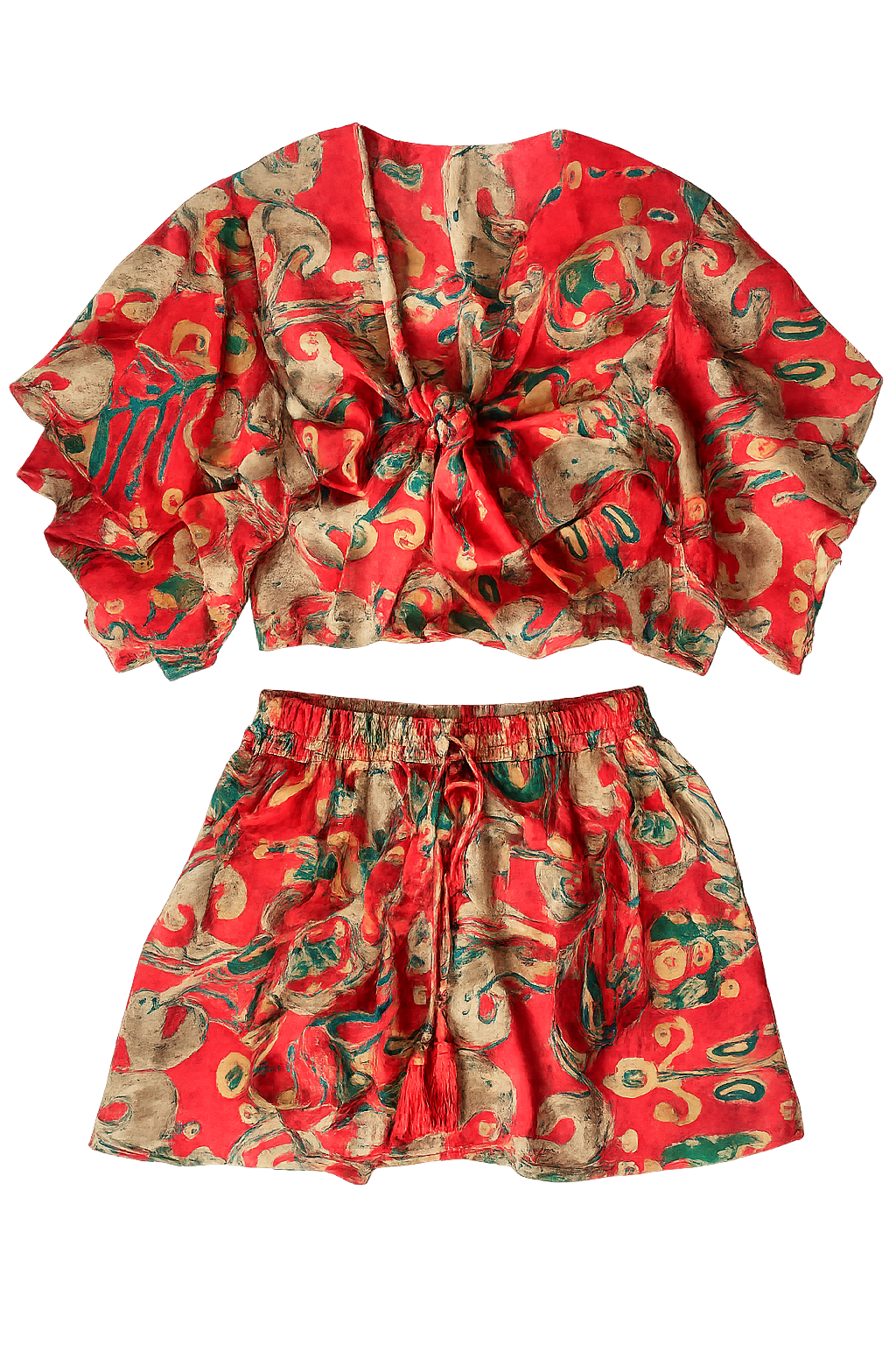 Coral Reef Short Set