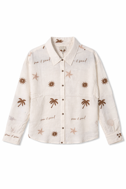 Sun & Sand Gauze Shirt