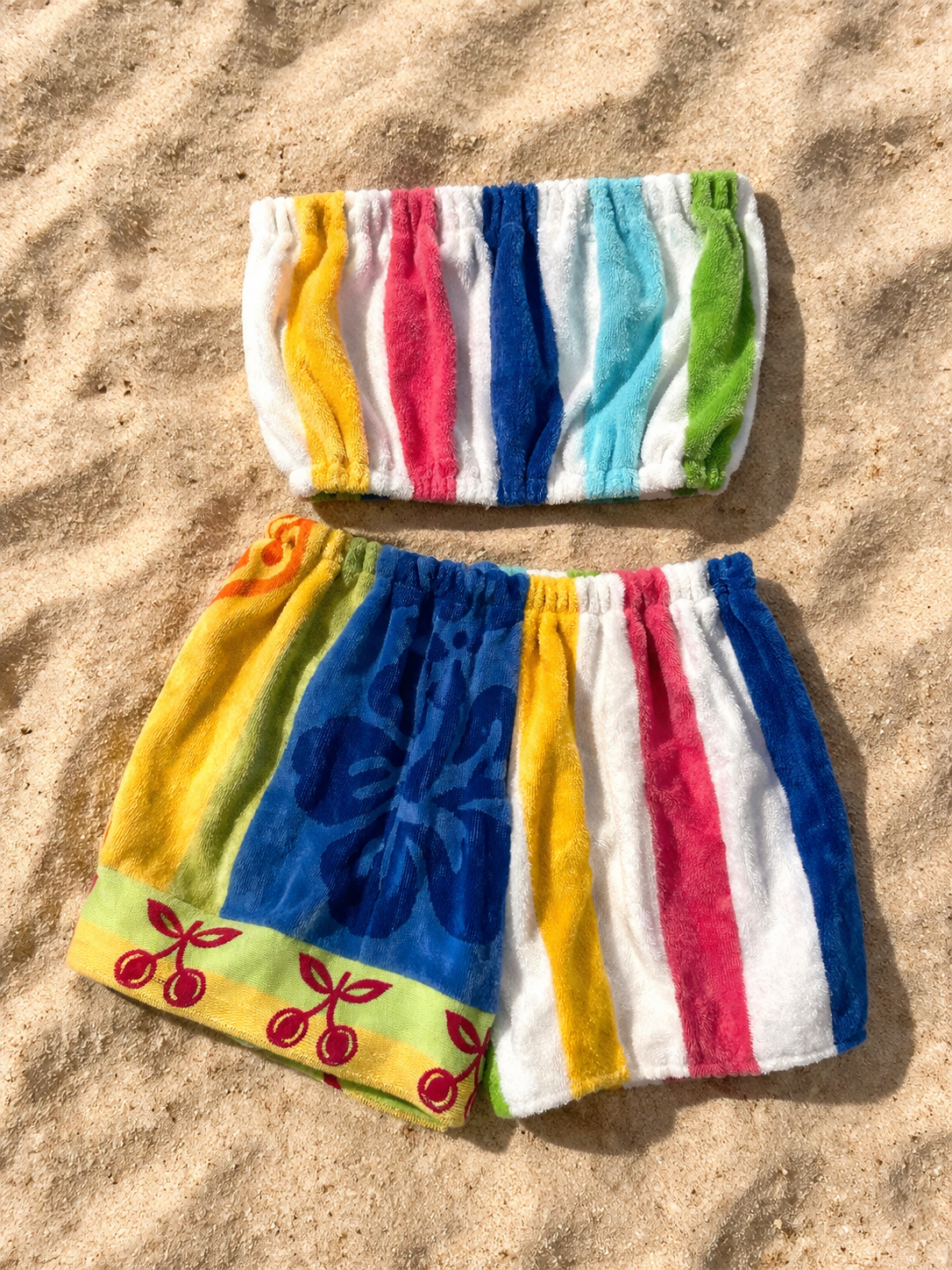Beach Bum Striped Tube