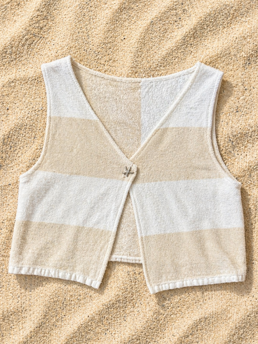Beach Bum Yacht Stripe Vest