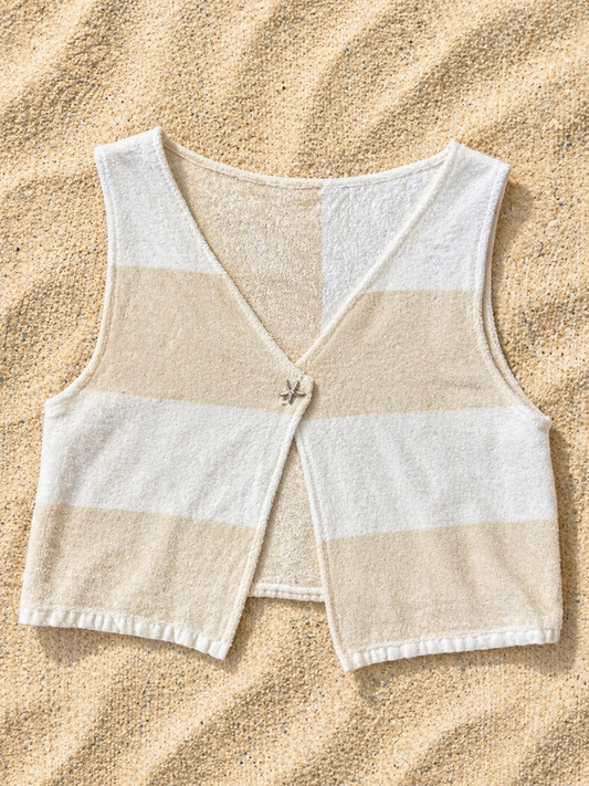 Beach Bum Yacht Stripe Vest