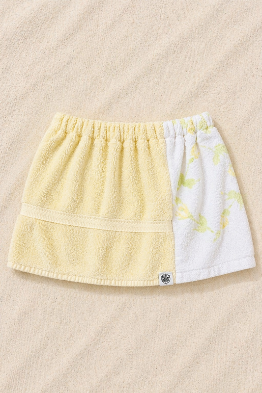 Beach Bum Floral Micro Skirt