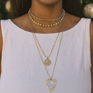 Amour on the Shore Necklace