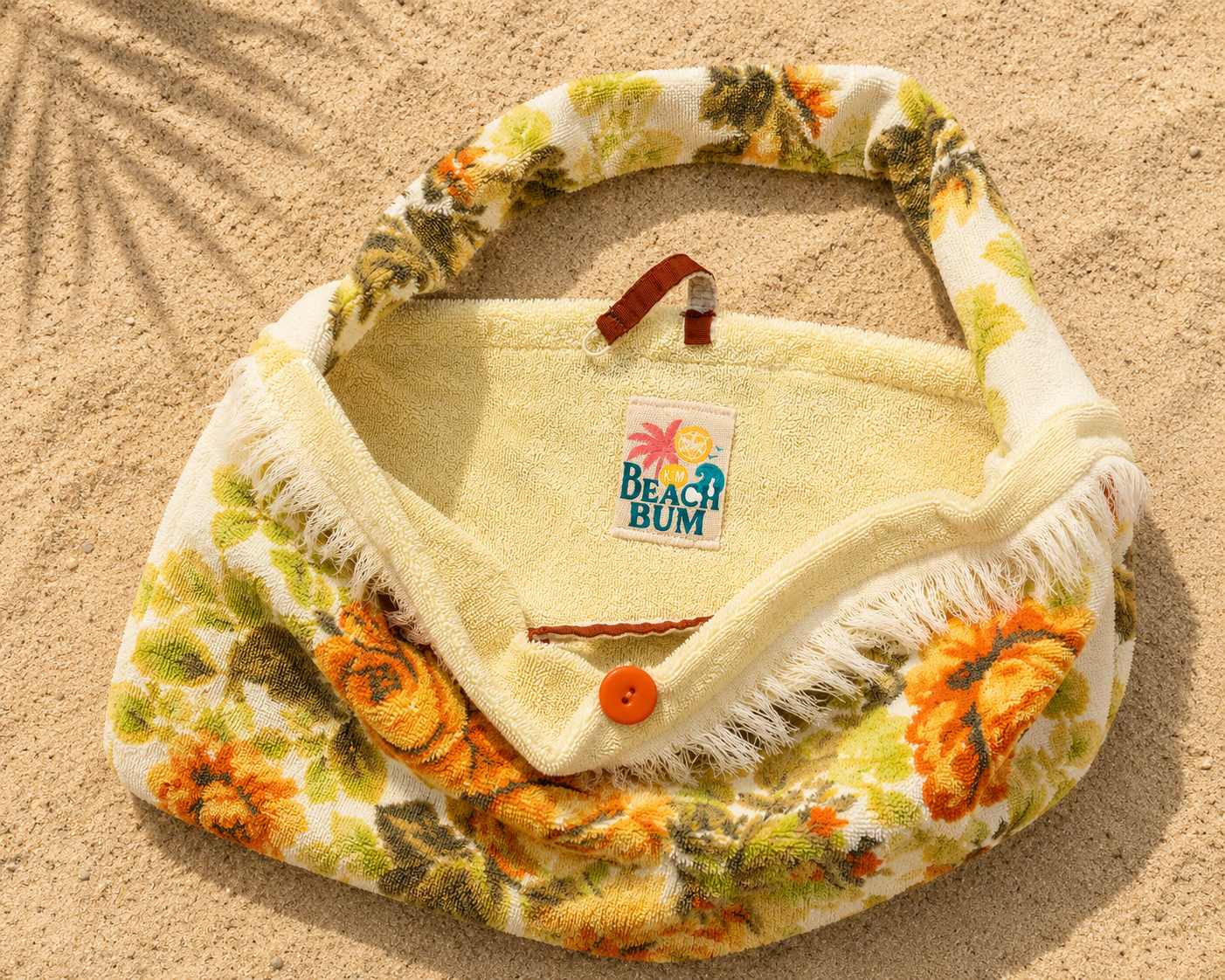 Beach Bum Vintage Fringe Tote