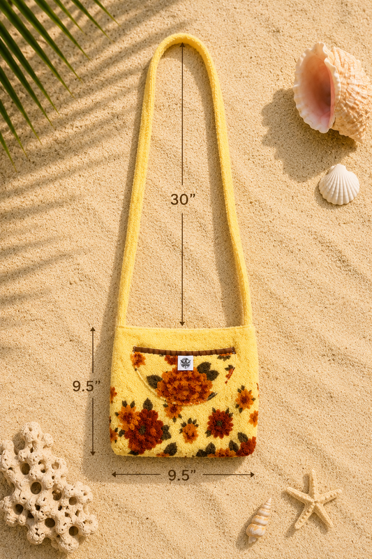 Beach Bum Vintage Satchel Bag