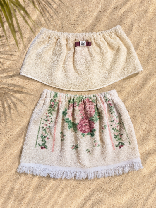 Beach Bum Vintage Skirt Set