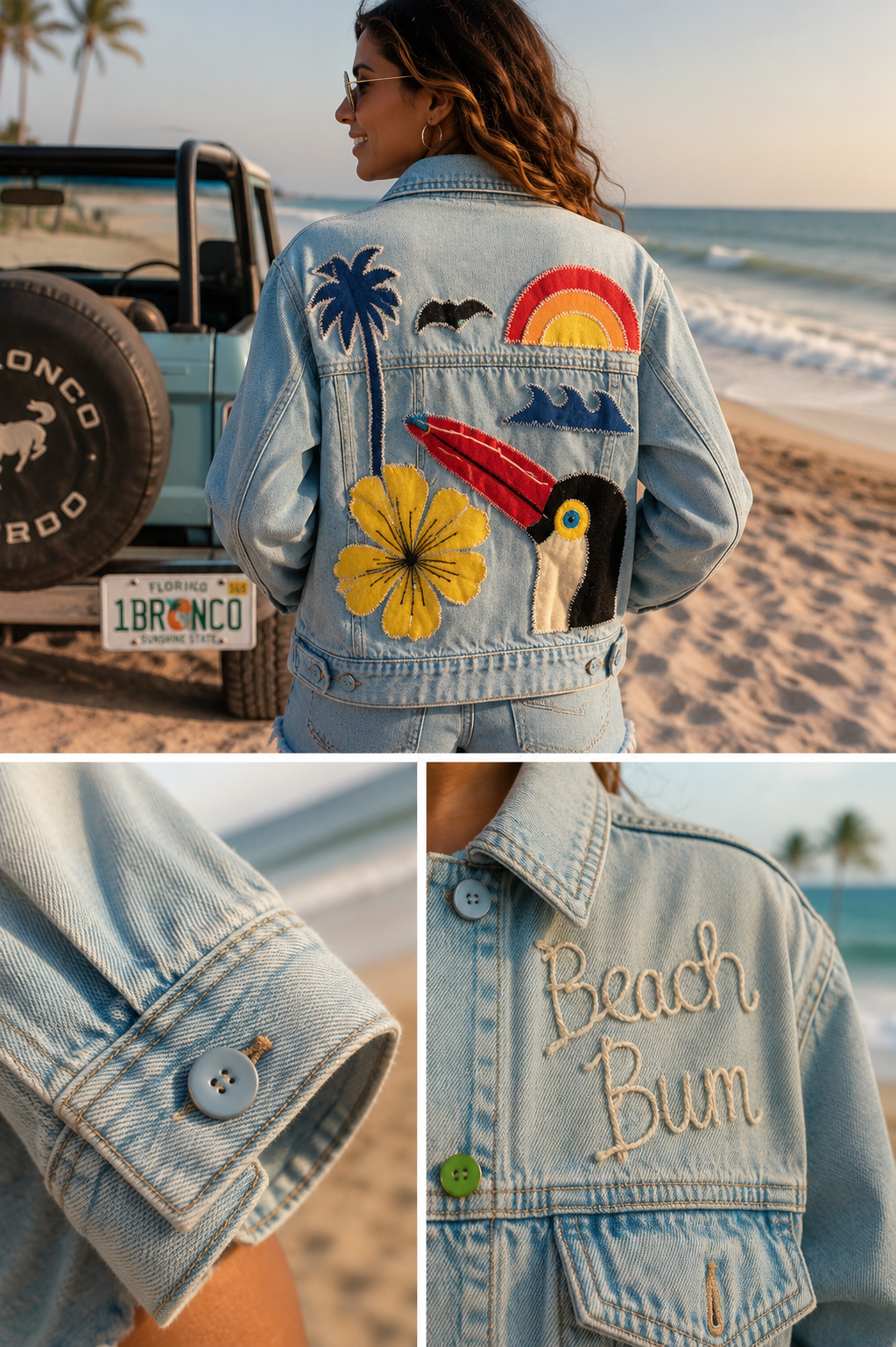 Beach Bum Denim Jacket