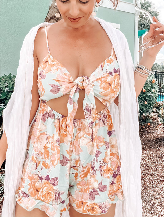 Floral Bitty Romper