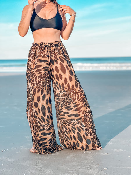 Sheer sales beach pants