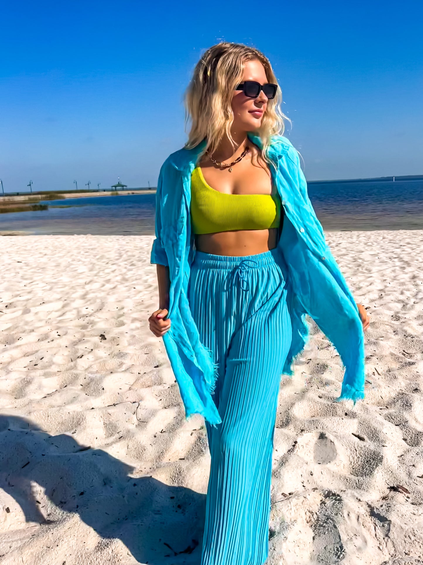 Go With The Flow Ribbed Pants