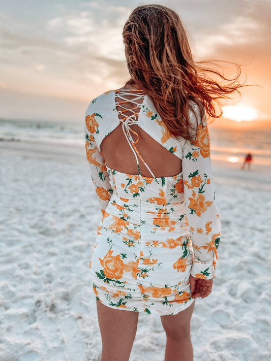 Full Bloom Mini Dress